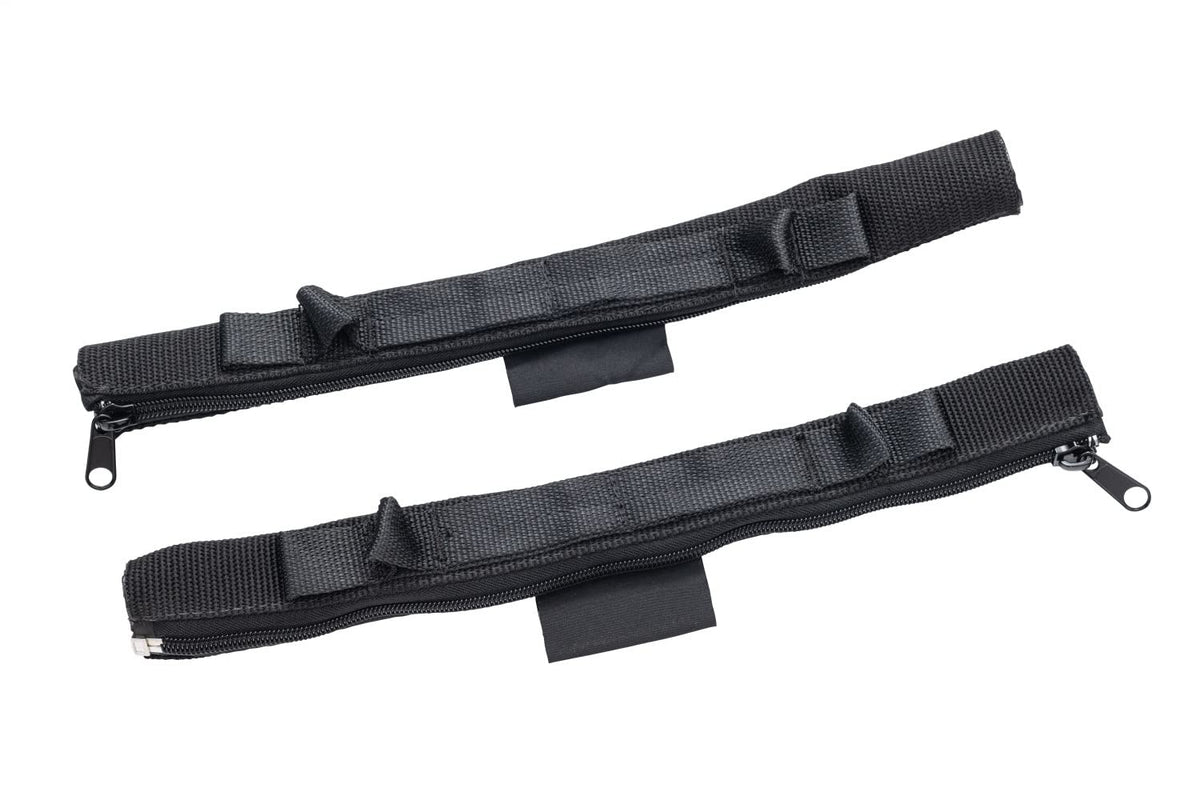 RUGGED RIDGE 12103.02 Rugged Ridge Door Limiting Straps for Jeep Wrangler/Gladiator | Nylon, Black | 12103.02 | Fits 2018-2025 Jeep Wrangler JL/JLU; 2020-2025 Jeep Gladiator JT - Front; 2007-2018 Wrangler JKU - Rear