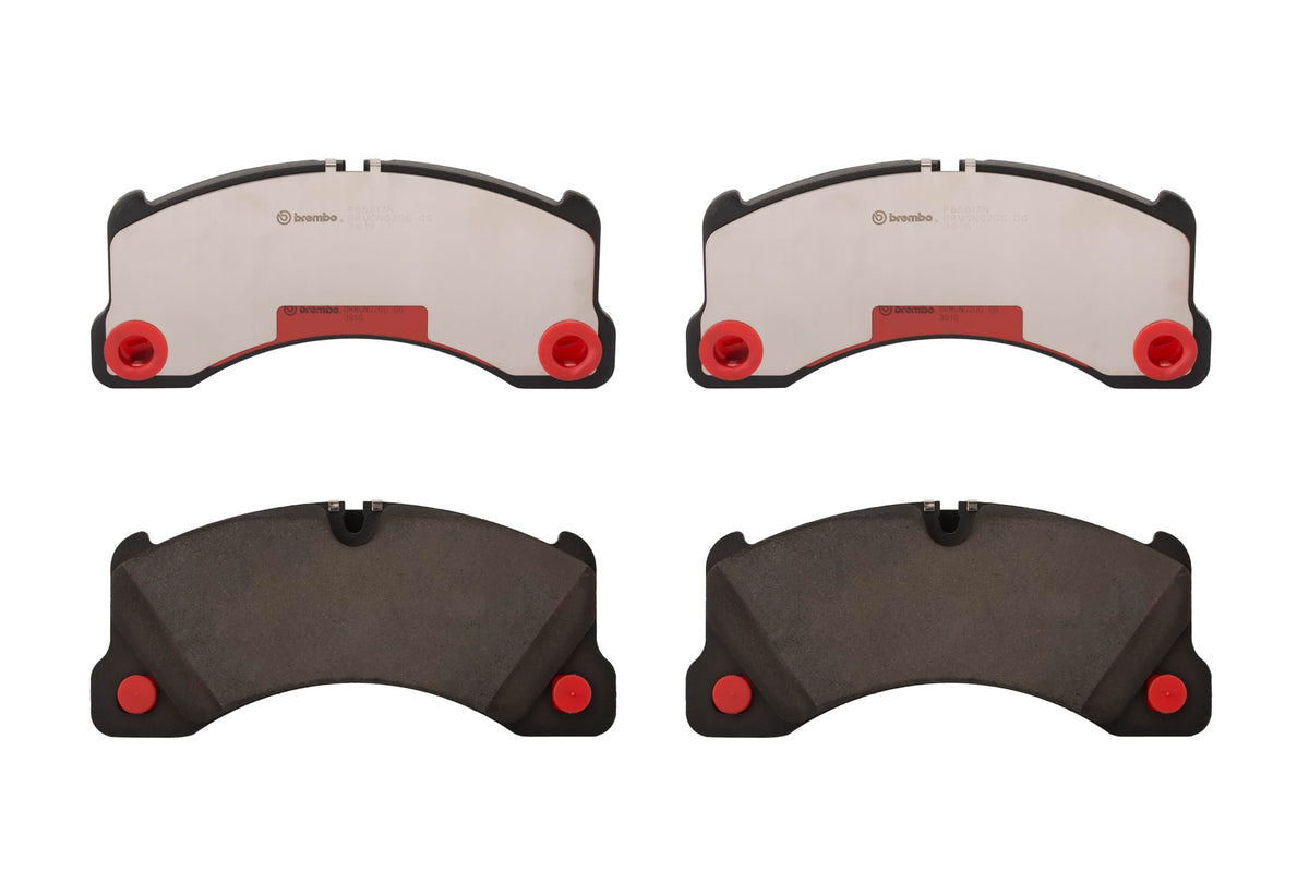 BREMBO P65017 Brembo P65017 Low-Met Front Disc Brake Pad Set PORSCHE/VW OE# 7L0698151M