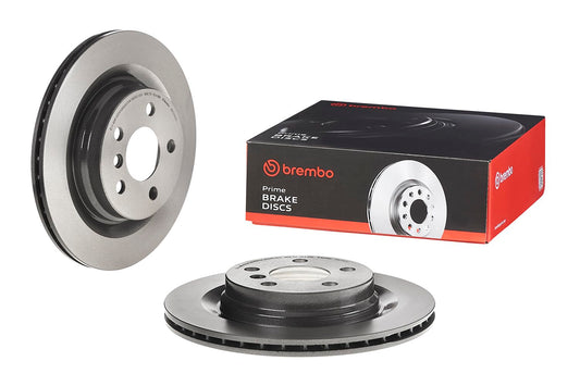 BREMBO 09C74311C02 Brembo 09.C743.11 UV Coated vented Brake Rotor BMW/BMW (BRILLIANCE)/MINI/ZINORO OE# 34216799369