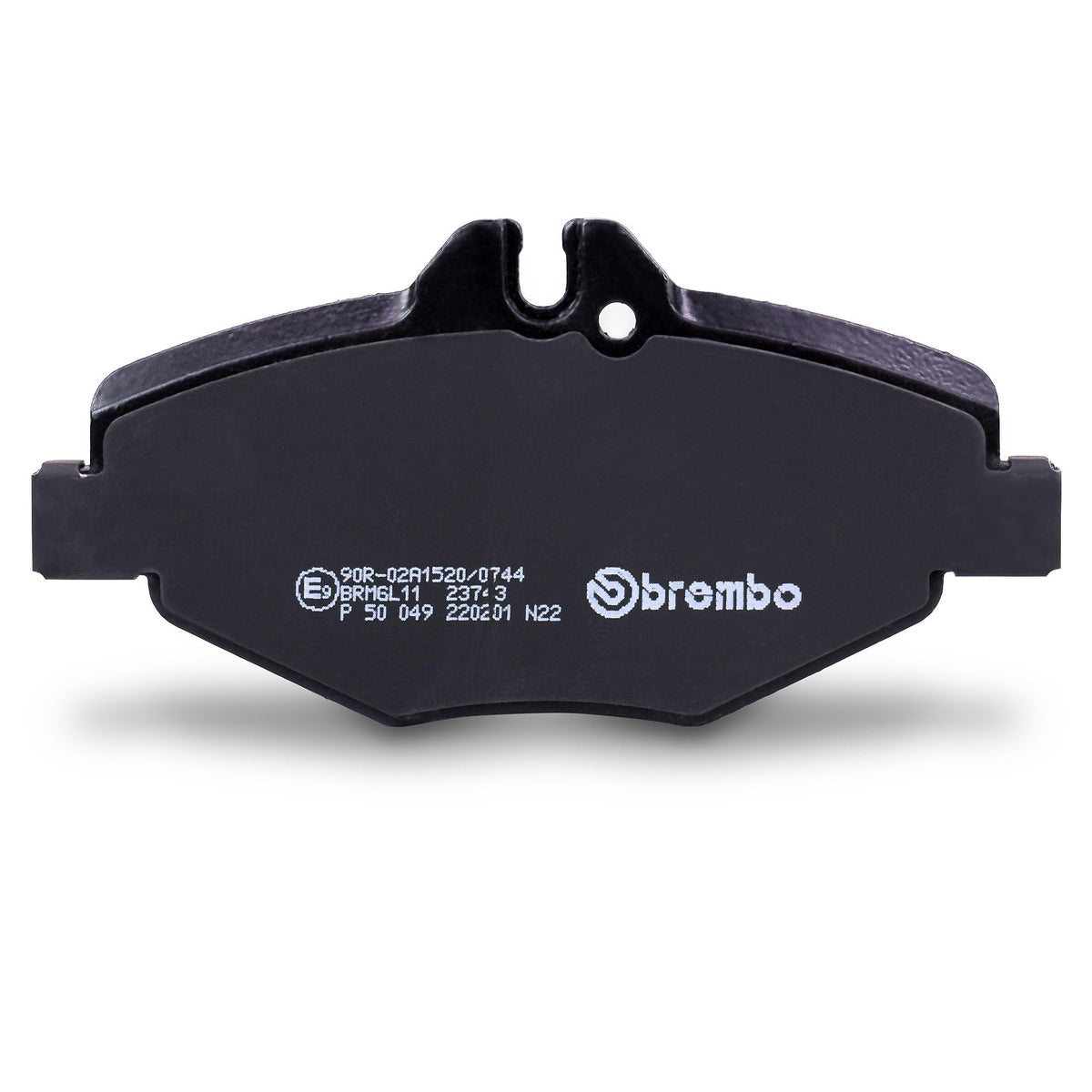 BREMBO P50049 Brembo P50049 Low-Met Front Disc Brake Pad Set MERCEDES-BENZ/MERCEDES-BENZ (BBDC) OE# 0044208720