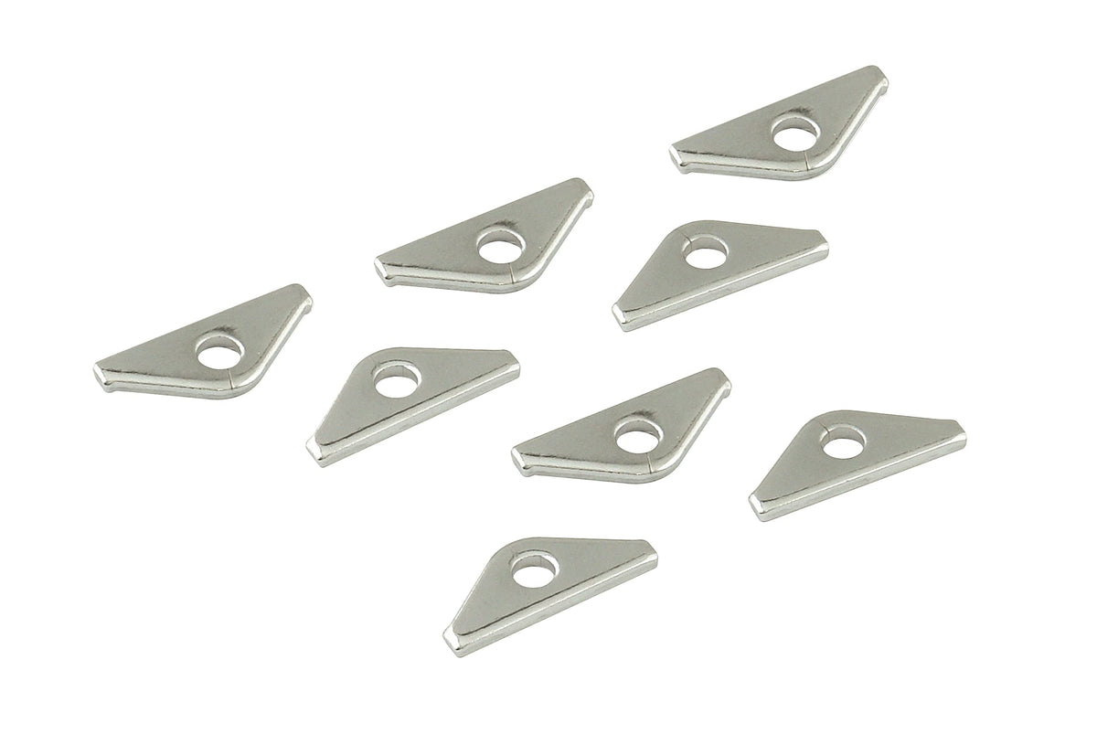 MR GASKET 9899 Mr. Gasket 9899 Chrome Valve Cover Clamp Set - Set of 8