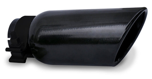 GO RHINO GRT234410B Go Rhino Exhaust Tip | Stainless Steel, Black | GRT234410B | Fits 2 ¾" Diameter Exhaust Tubes