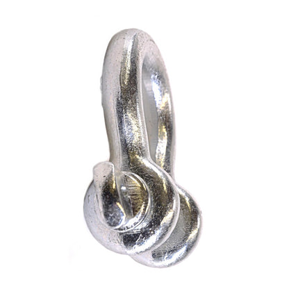 TRAILFX WA044 TrailFX Steel D-Ring with 3/4 Inch Pin Silver 9500 Pound Weight Rating Zinc Coated Cast Steel Single TrailFX WA044
