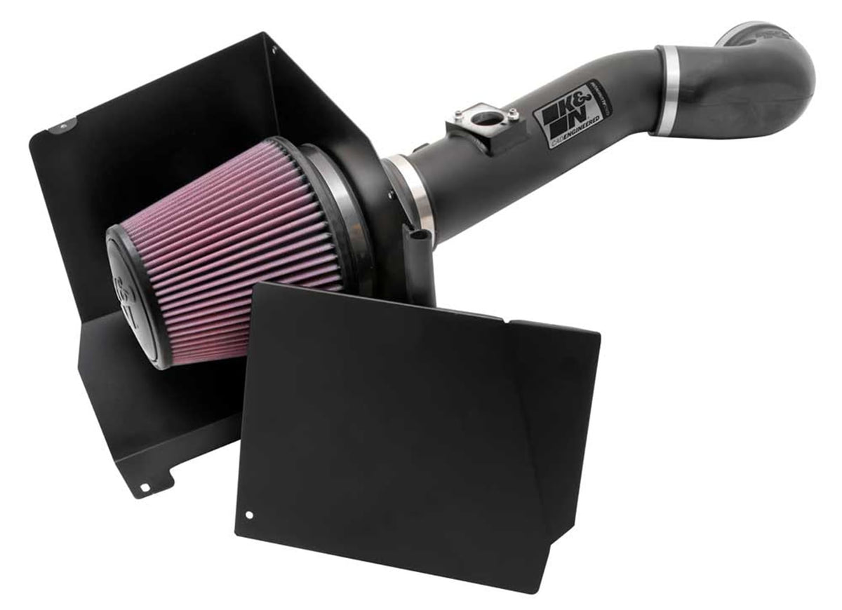 K&N FILTER 77-3076KTK K&N Cold Air Intake System: High-Flow Air Filter, Increase Performance & Towing: Compatible with 2011-2013 Chervolet/GMC: 2500, 3500, 77-3076KTK