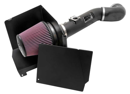 K&N FILTER 77-3076KTK K&N Cold Air Intake System: High-Flow Air Filter, Increase Performance & Towing: Compatible with 2011-2013 Chervolet/GMC: 2500, 3500, 77-3076KTK