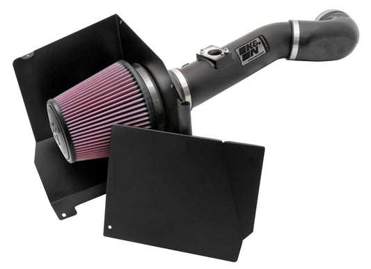 K&N FILTER 77-3076KTK K&N Cold Air Intake System: High-Flow Air Filter, Increase Performance & Towing: Compatible with 2011-2013 Chervolet/GMC: 2500, 3500, 77-3076KTK