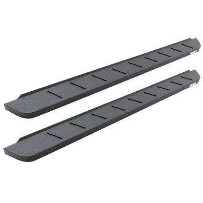 GO RHINO 6341508720T Go Rhino RB10 Running Board, Brackets, 1 Pair Drop Steps | Galvanized Steel, Protective Bedliner Coating | 6341508720T | Fits 2004-2014 Ford F-150 Super Crew Pickup