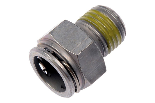 DORMAN 800-604 Dorman 800-604 Transmission Line Connector With 3/8 Tube X 1/4-18 In. Thread Compatible with Select Models