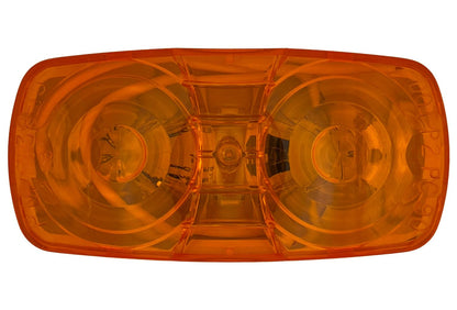 RV DESIGNER L911 RV Designer L911-4x 2 Amber Double Bulls-Eye LED Marker/Clearance Light