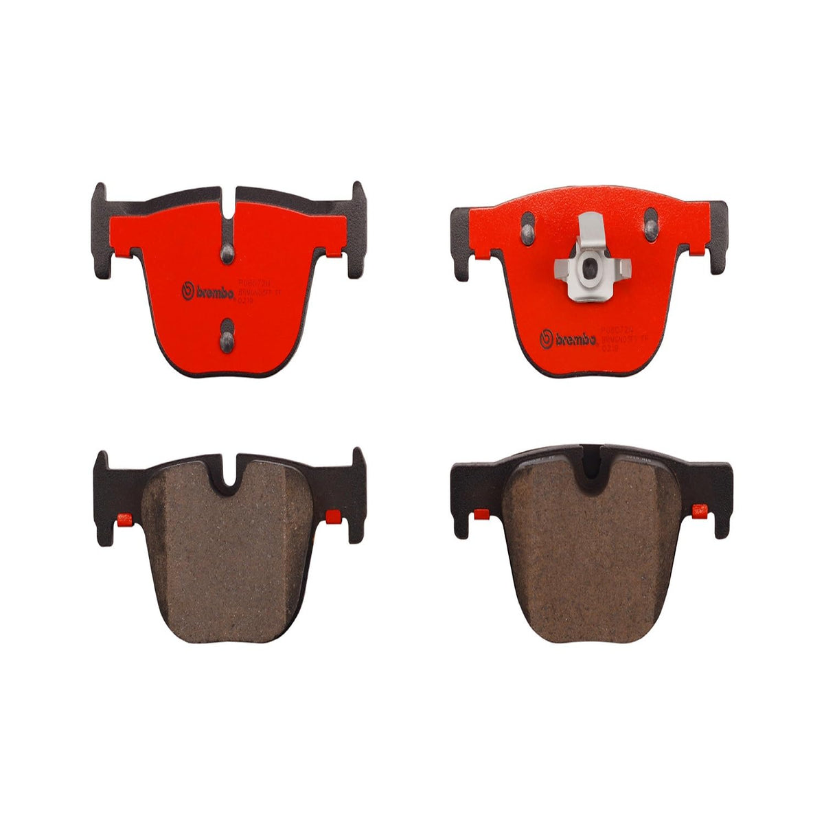 BREMBO P06072N Brembo P06072N Premium Ceramic Rear Disc Brake Pad Set BMW OE# 34216850570