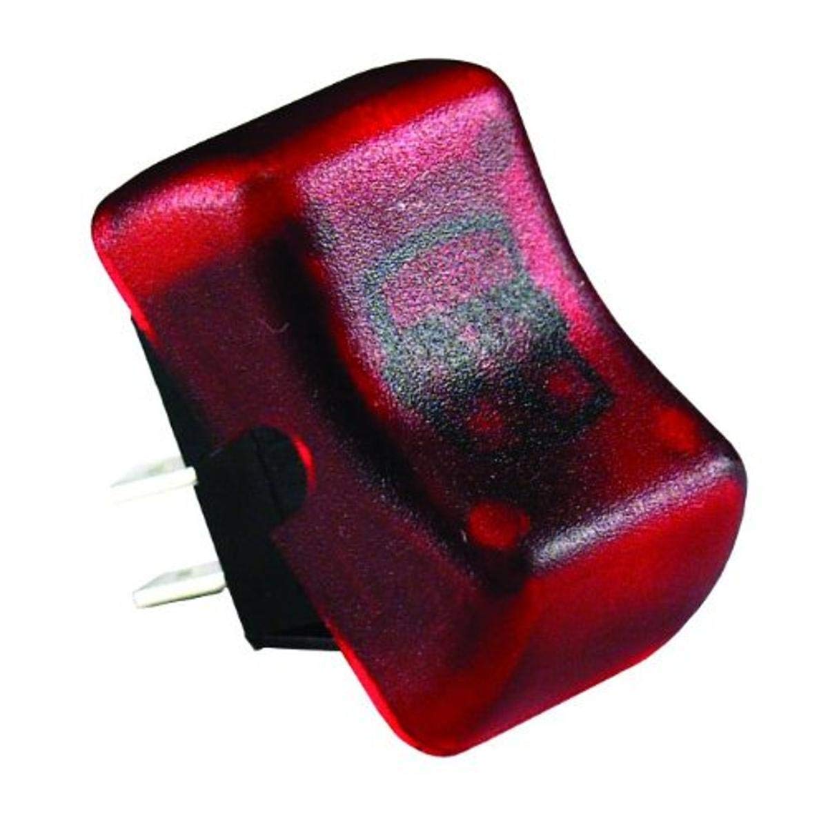JR PRODUCTS 12045 JR Products 12045 Red Illuminated On-Off Switch