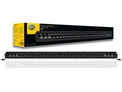 HELLA 358197311 Hella Black Magic Tough 30 Inch Slim LED Lightbar- Performance High Beam Off-Road Light for Pickup Trucks, ATV, SUV, 4x4, Jeep, Tractors / 358197311