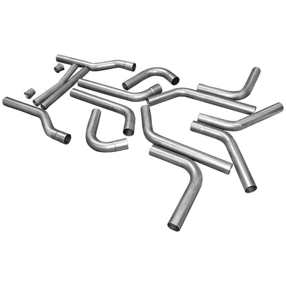 FLOWMASTER 15936 Flowmaster 15936 U-Fit Dual Exhaust Kit - 2.50 in. - universal 16-piece pipes only