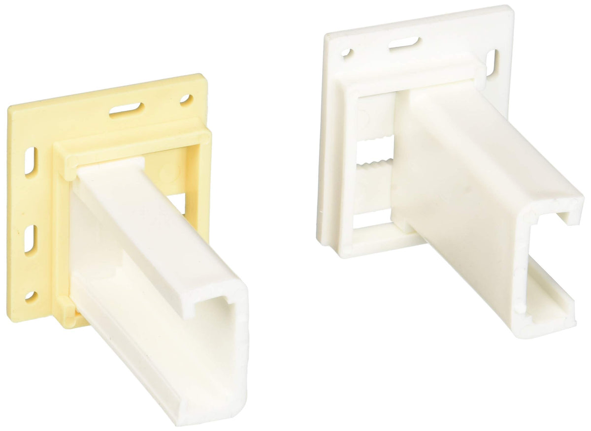 RV DESIGNER H305 RV Designer H305 Drawer Slide Socket Set - C Shape - 4-Way Adjustable Rear Mount - RV Drawer Slides Brackets - Includes Fasteners - Easy Install - 2 Pack