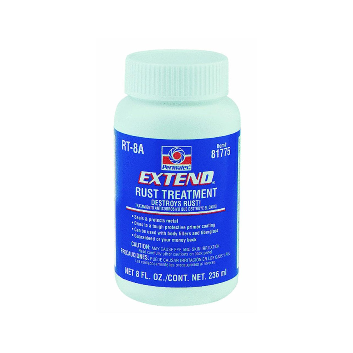 PERMATEX 81775 Permatex 81775 PERMATEX EXTEND RUST TRMT 8 OZ