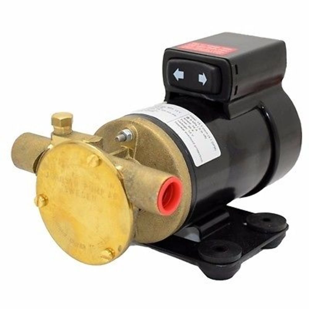 JOHNSON PUMP 10-24760-03 Johnson Pump 10-24760-03 F3B-19 12V OIL CHANGE PUMP 3/8' NPT