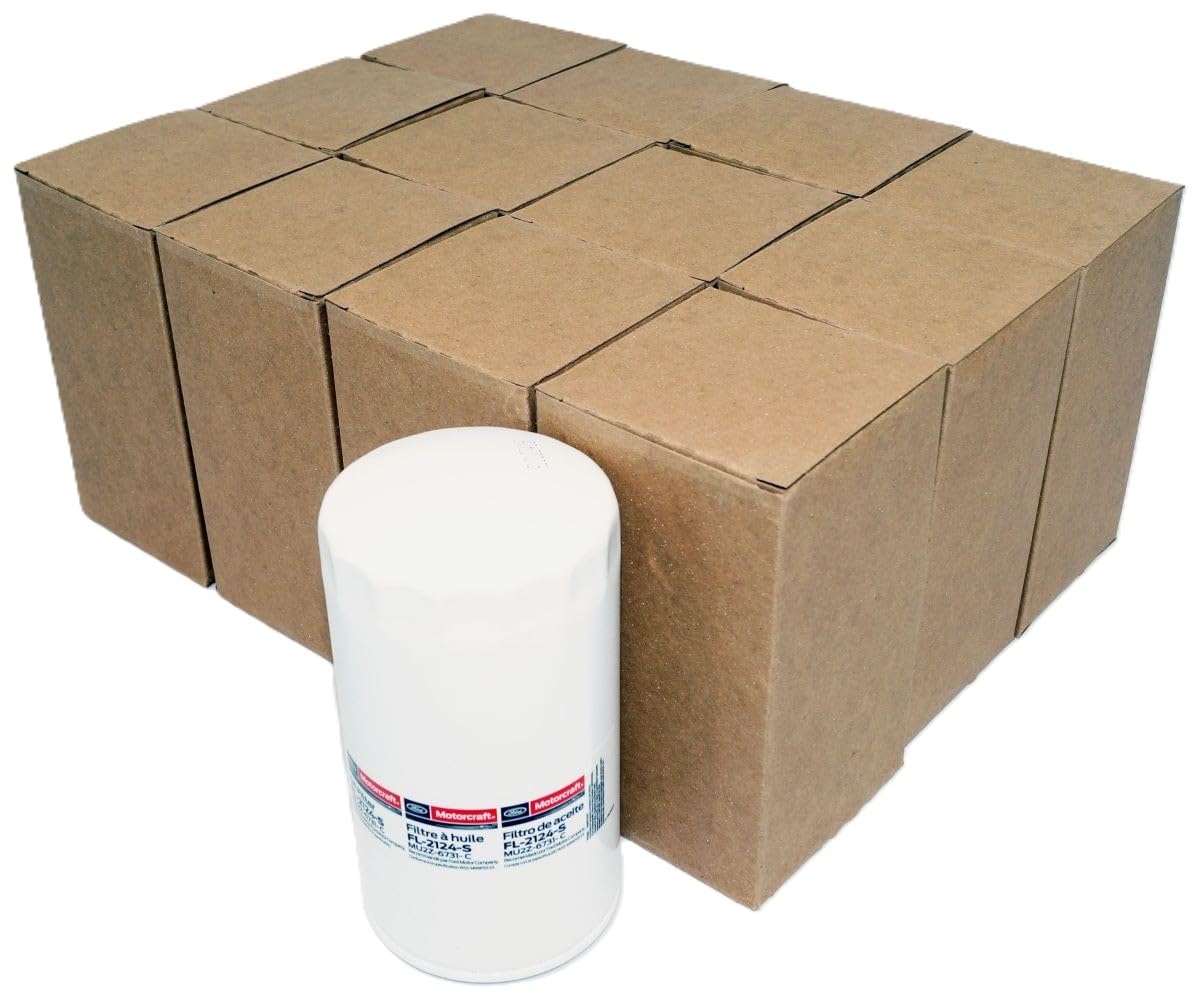 Motorcraft FL2124B12 Oil Filters MU2Z-6731-D (Bulk Case of 12