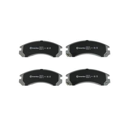 BREMBO P54017N Brembo P54017N Premium Ceramic Front Disc Brake Pad Set CHANGFENG/CITROËN/MITSUBISHI/MITSUBISHI (BJC)/PEUGEOT OE# 4605A730