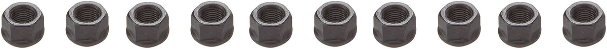 ARP 200-8634 ARP 200-8634 2008634 Hex Nuts, Steel With Black Oxide Finish, Package Of 10 With 42802 - 24 Thread Size And 42994 Socket Size
