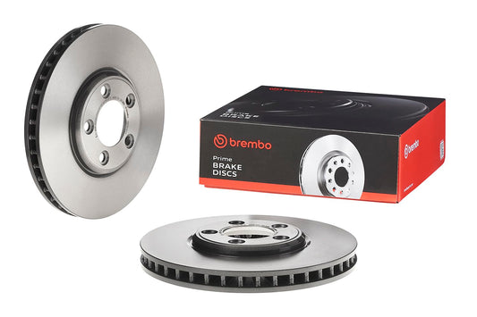 BREMBO 09791011C02 Brembo 09.7910.11 UV Coated vented Front Brake Rotor JAGUAR OE# XR858130