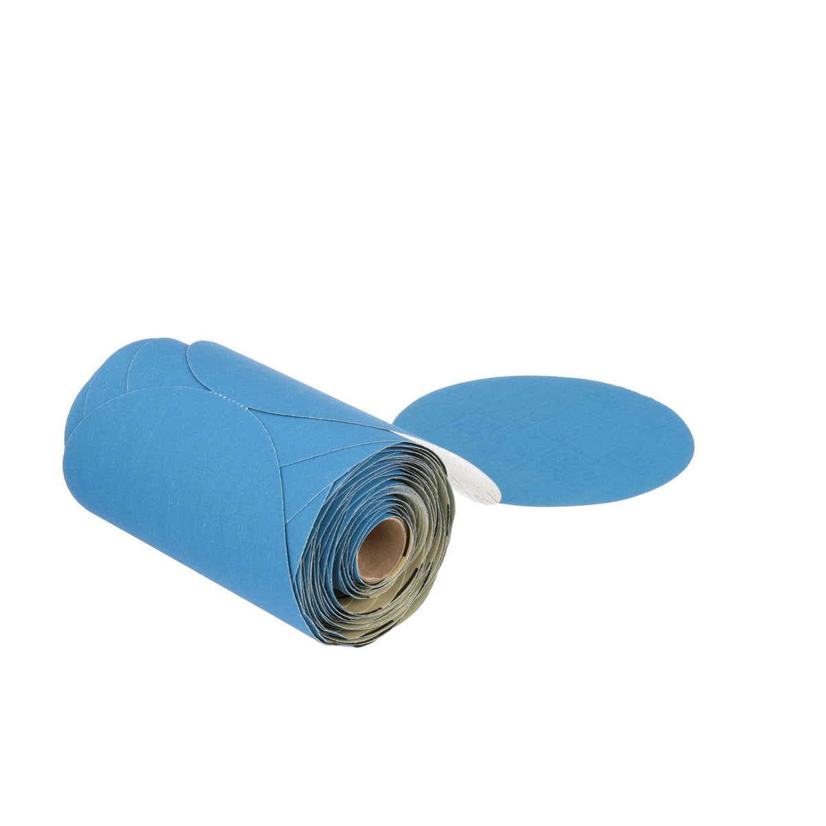 3M 36206 3M Stikit Blue Abrasive Disc Roll, 321U, 36206, 6 in, 180+ Grade, No Hole