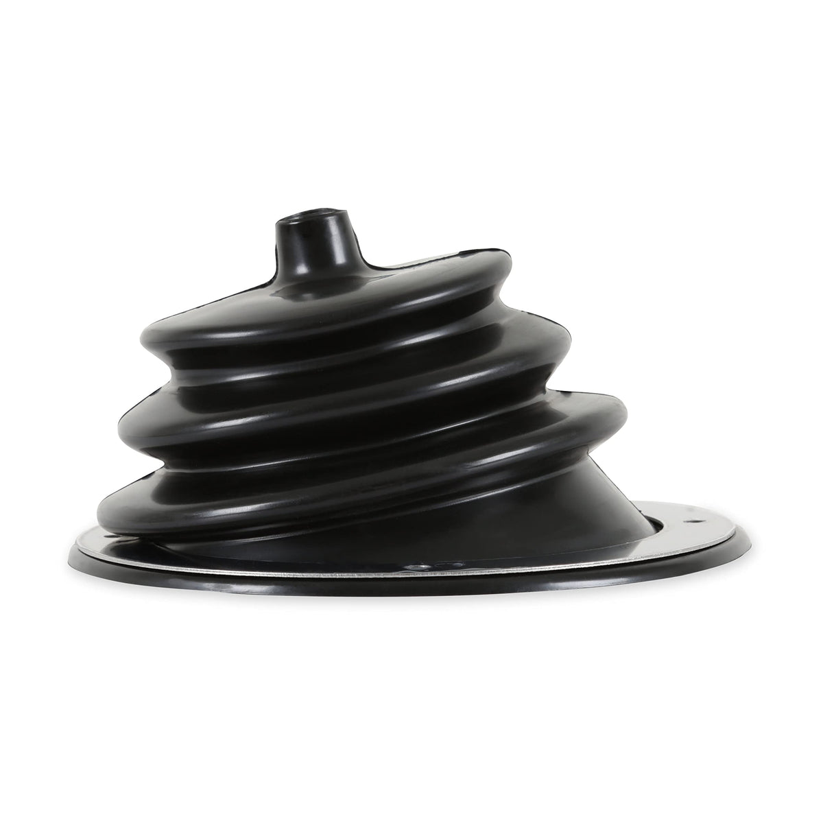 MR GASKET 1651 Mr. Gasket Small Round Shifter Boot, Black