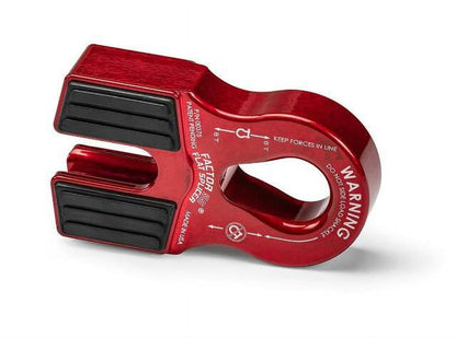 FACTOR 55 00375-01 Factor 55 Flat Splicer Low-Profile Design for Synthetic Rope, Fits Synthetic Rope up to 1/2" - Red
