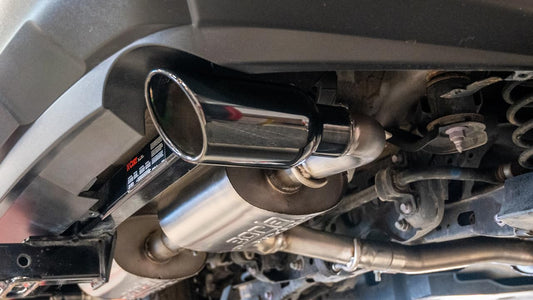 BORLA 141009BC Borla 19-25 Toyota RAV4 (excl. Hybrid) 2.25 S-Type Cat Back Exhaust - Black Chrome