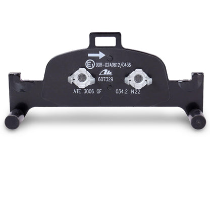 ATE 607329 ATE Ceramic Semi-Metallic Disc Brake Pad Set for Front and Rear - Compatible with Q5, A4, A5, Quattro, A6, A5 Sportback