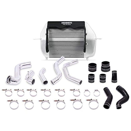 MISHIMOTO MMINT-F150-11KPSL Mishimoto MMINT-F150-11KPSL Performance Intercooler Kit Compatible With Ford F-150 EcoBoost 2011-2014 Silver, Polished