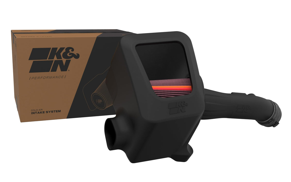 K&N FILTER 50-9036 K&N NextGen Cold Air Intake System: High-Flow Cotton Filter: Compatible with 2012-2021 Toyota: Tundra, Sequoia, 50-9036
