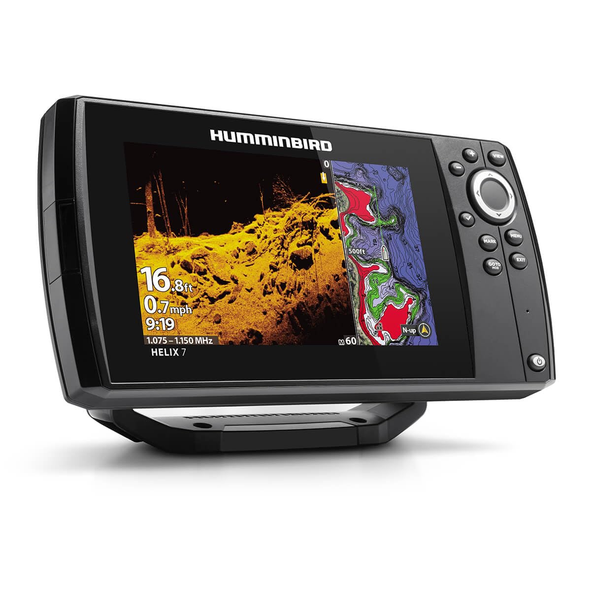 HUMMINBIRD 411610-1 Humminbird Helix 7 G4 GPS Fish Finder with Dual Spectrum Chirp Sonar & MEGA Down Imaging