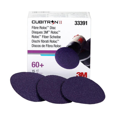 3M 33391 3M Cubitron II Roloc Fibre Disc, 786C, 33391, 3 in, 60+