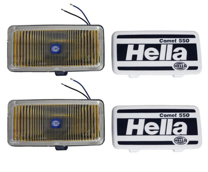Hella 005700681 550 Performance Off-Road Amber Fog Light Kit