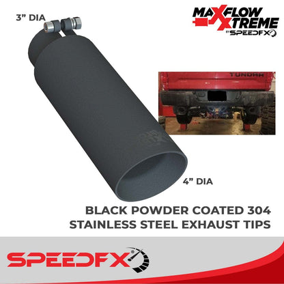 SPEEDFX 50800 MaxFlow Xtreme Cat Back Performance Exhaust System Tundra 2009-2021