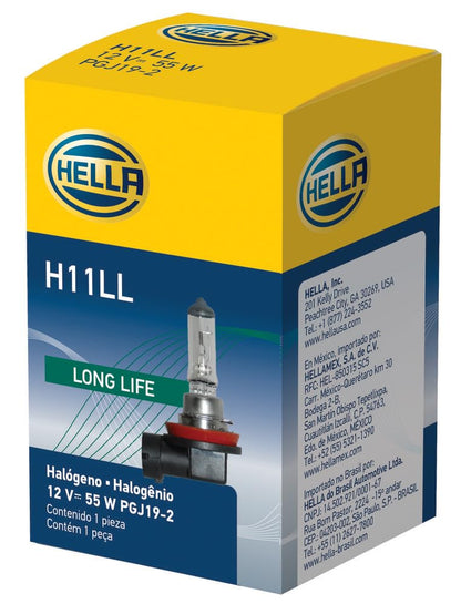 Hella H11LL Long Life Bulb, 12V, 55W