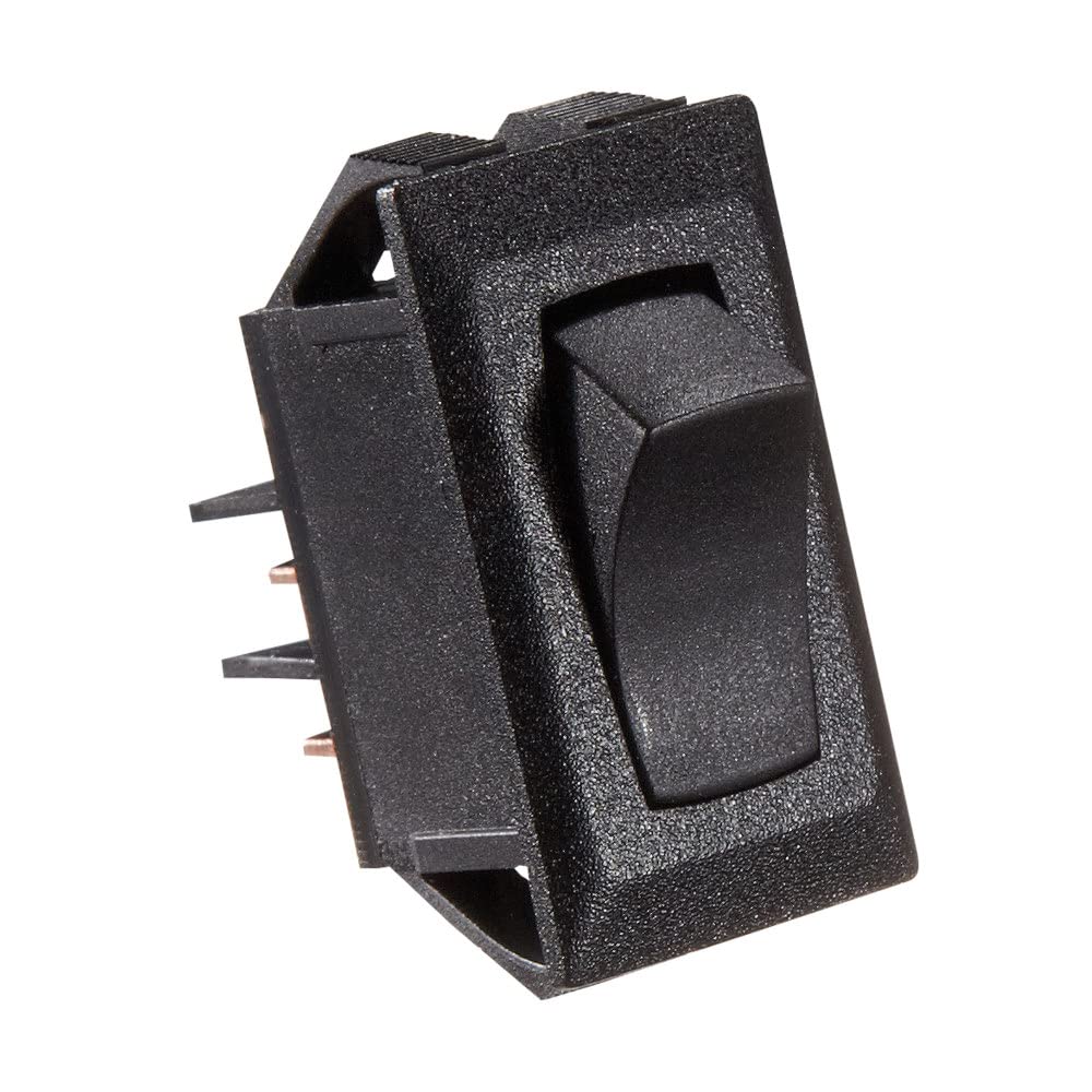 RV DESIGNER S261 RV Designer S261-10 Amp, On/Off - SPST, Black DC Rocker Switch