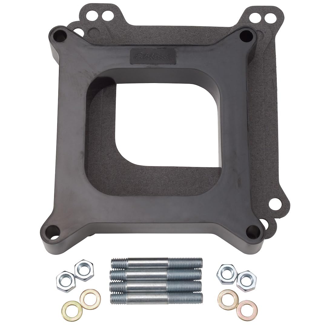 EDELBROCK 8710 Edelbrock 8710 CARB SPACER 1 IN HOLE