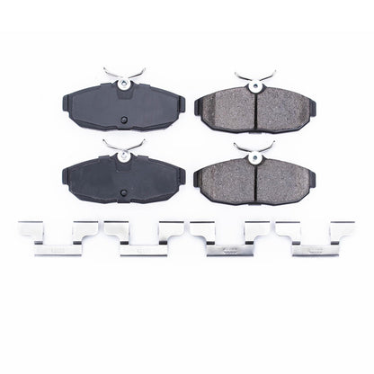 Powerstop 17-1082 Z17 Replacement Ceramic Brake Pads Rear