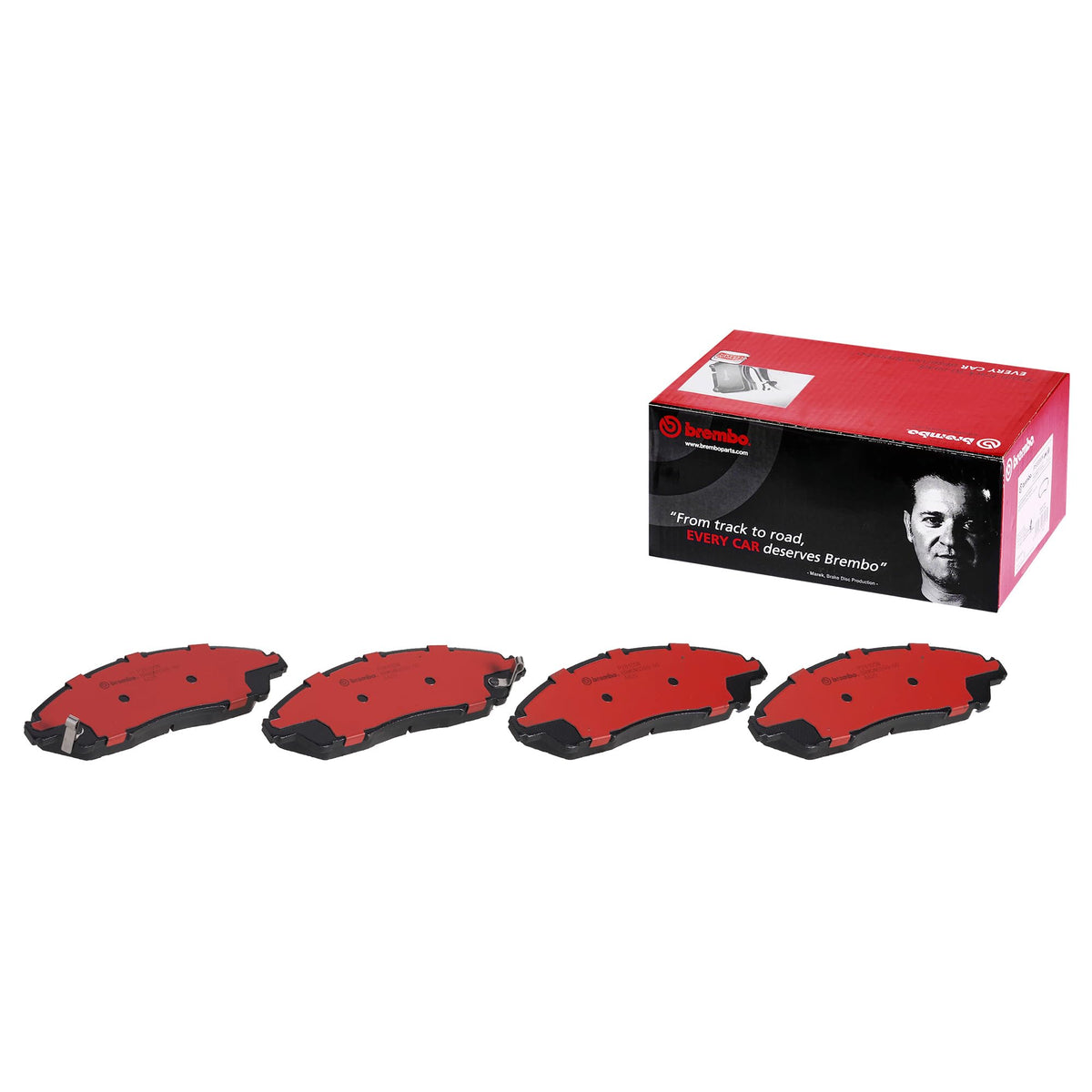 BREMBO P28105N Brembo P28105N Premium Ceramic Front Disc Brake Pad Set ACURA OE# 45022TZ5A00