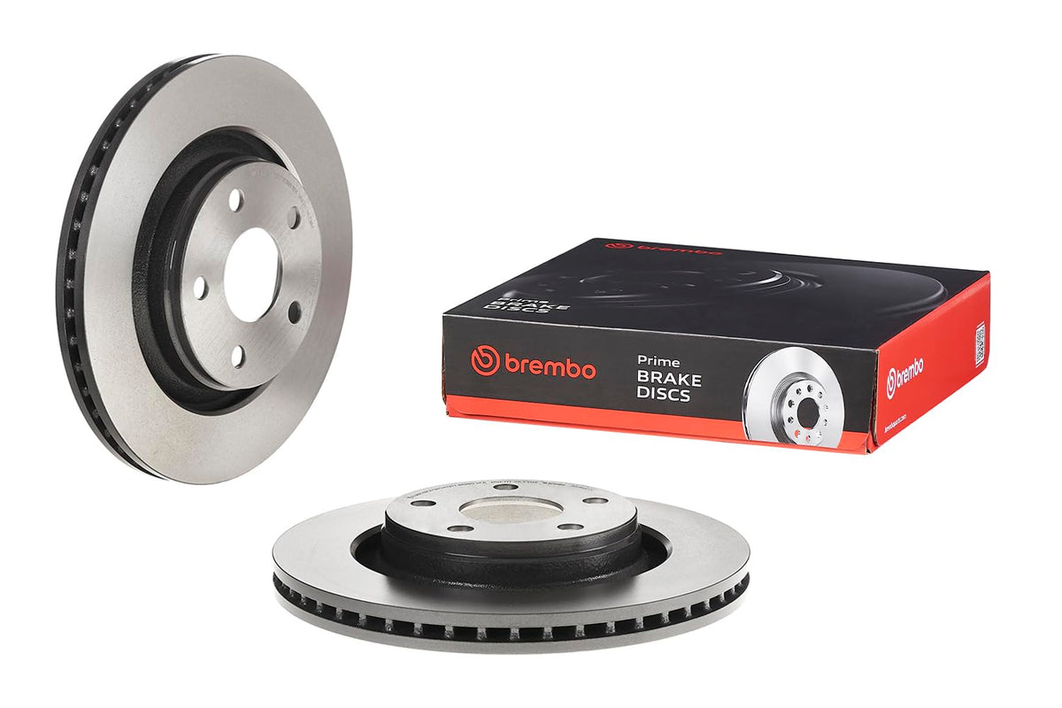 BREMBO 09D44411C02 Brembo 09.D444.11 UV Coated vented Front Brake Rotor JEEP OE# 68040177AA