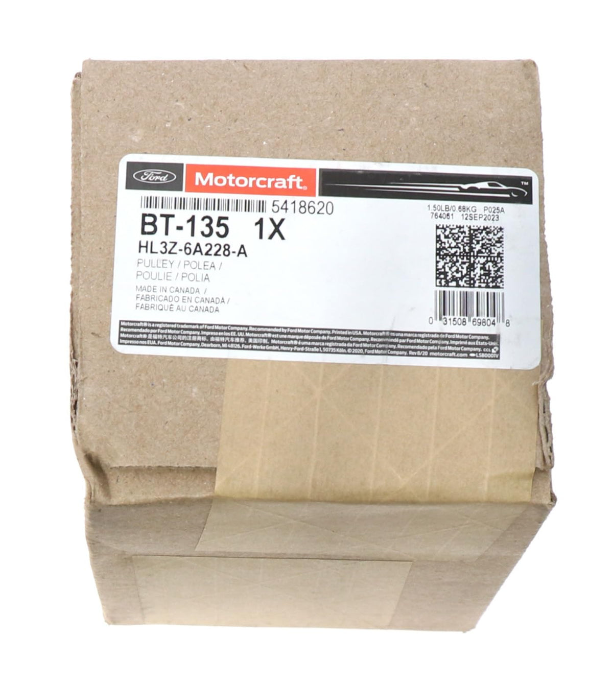 Motorcraft BT135 Pulley Asy
