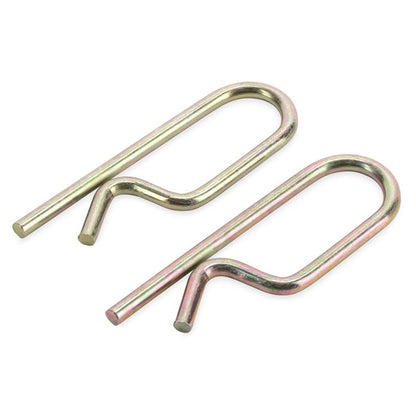 CAMCO 48028 Camco 48028 Eaz Lift Metal Replacement Clamshelled Hook Up Wire Clips for Eaz Lift Weight Distributing Hitch Quick Hook Up Brackets, Pack of 2