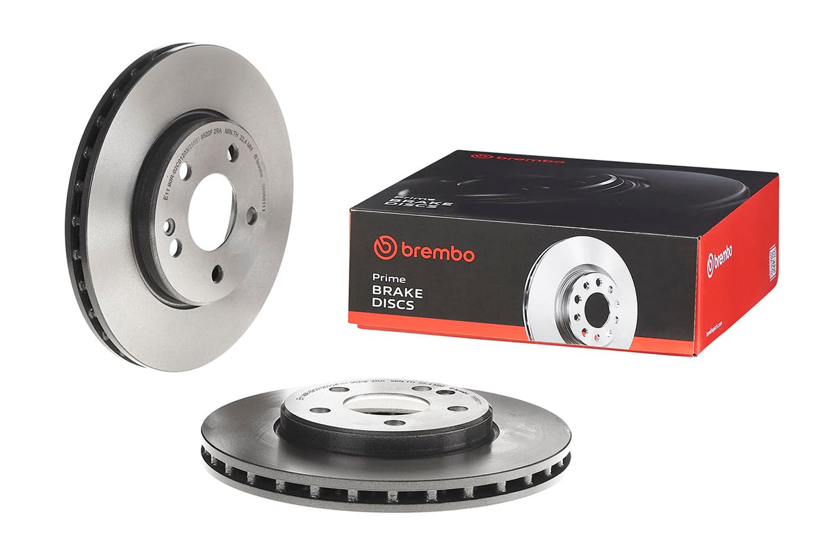 BREMBO 09.8681.11 Brembo 09.8681.11 UV Coated Pillar Vented Front Brake Rotor MERCEDES-BENZ OE# A1694211112