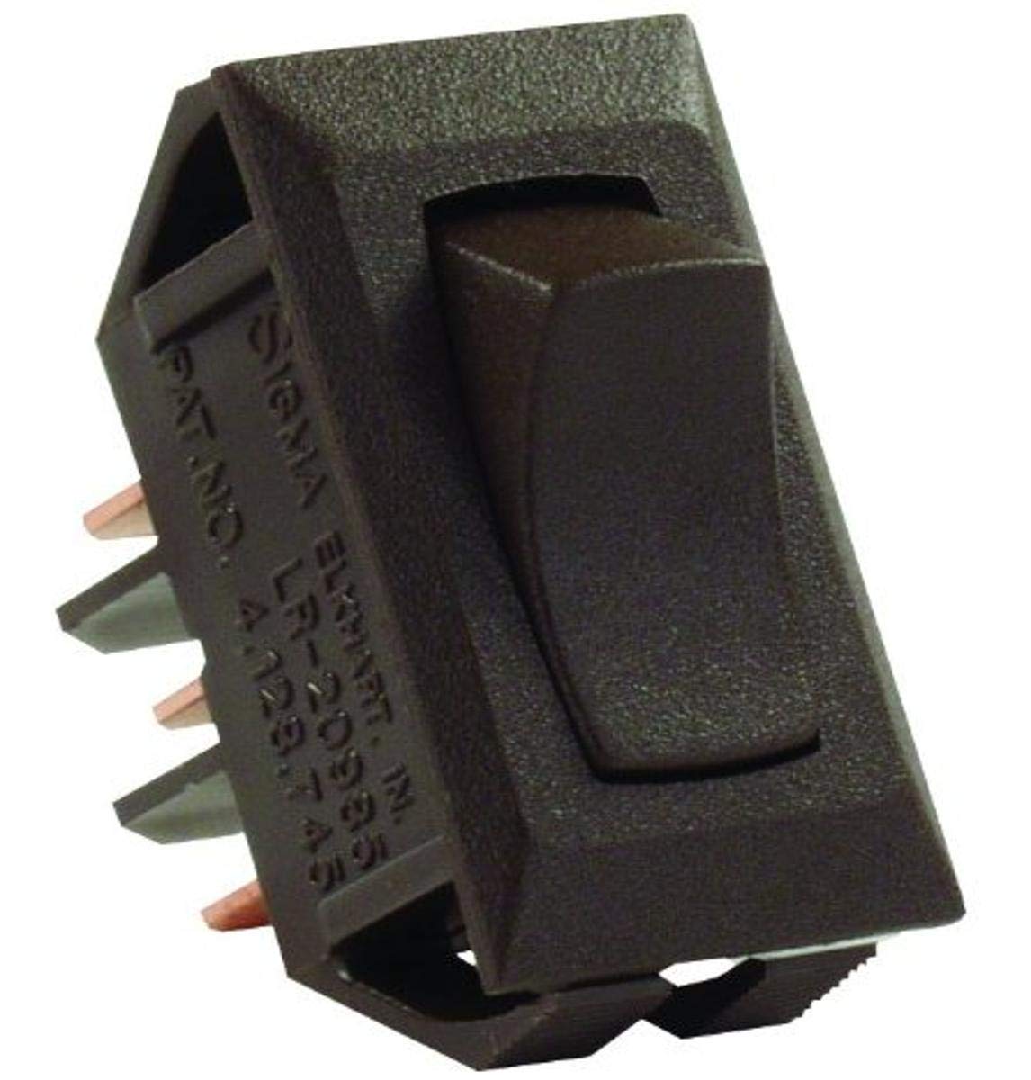 JR PRODUCTS 12645 JR Products 12645 Brown SPDT On/On Switch
