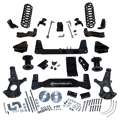 SUPERLIFT 3514 RealTruck SUPERLIFT SUSPENSION | 3514 | Front Component Box | One Box of Multi Box Kit | Fits 2014-2018 GM 1500 4WD w/ OE Aluminum or Stamped Steel or Cast Steel Control Arms