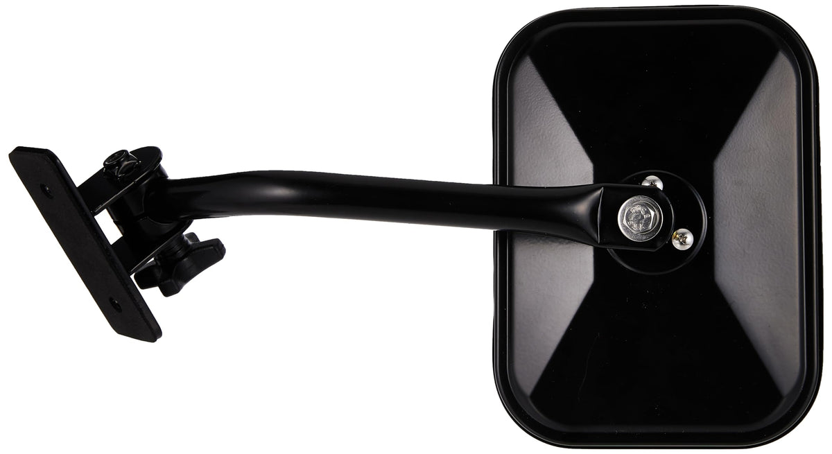 RUGGED RIDGE 11025.12 Rugged Ridge | Quick Release Mirror Kit, Rectangular, Black | 11025.12 | Fits 1997-2018 Jeep Wrangler TJ/JK