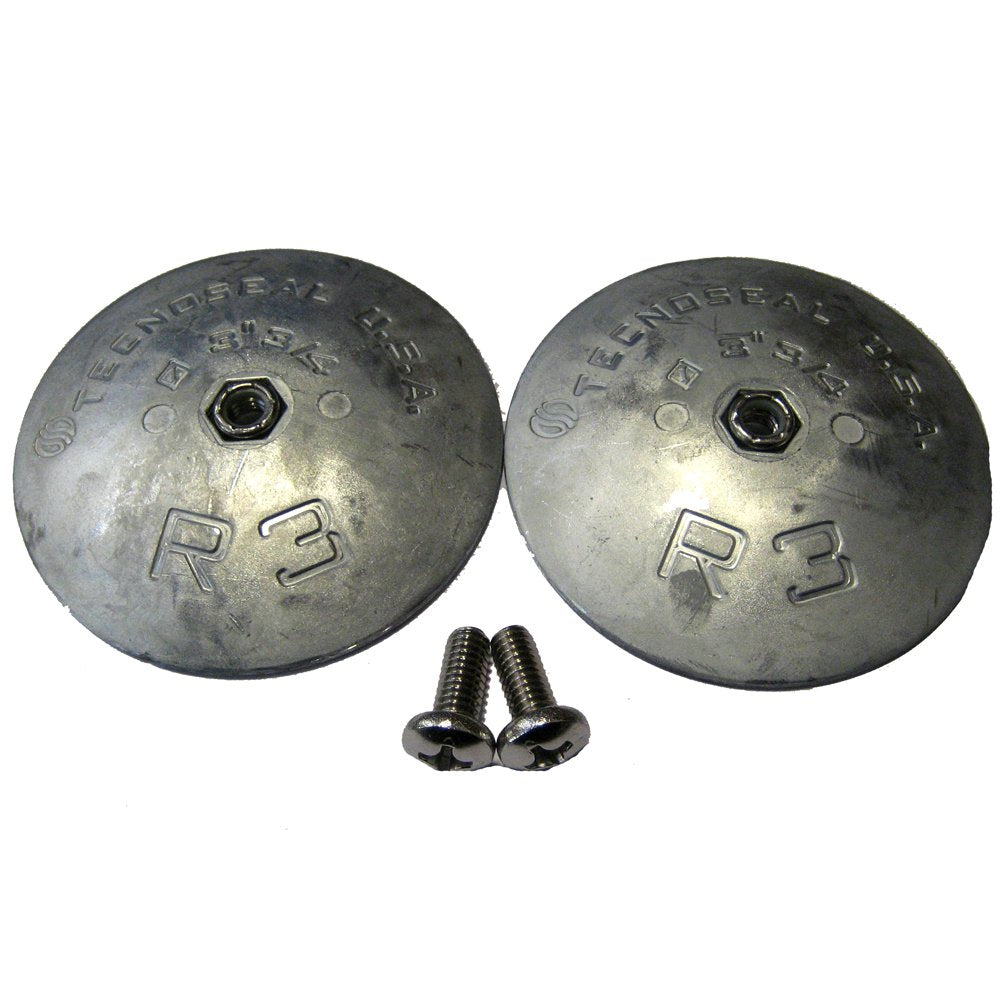 LENCO 15093-001 Lenco Sacrificial Anodes, Pair, 3.75", Silver