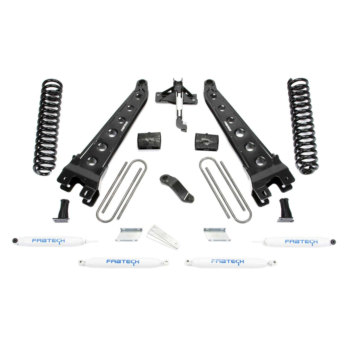 FABTECH FTS22251 Fabtech FTS22251 Coil Spring Kit For 6 in. Lift For PN[K2282/K2282M/K2282DL/K2284/K2284M/K2284DL] Coil Spring Kit