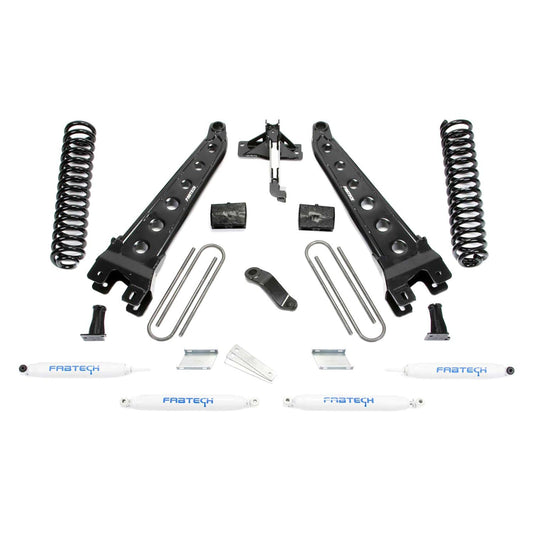 FABTECH FTS22251 Fabtech FTS22251 Coil Spring Kit For 6 in. Lift For PN[K2282/K2282M/K2282DL/K2284/K2284M/K2284DL] Coil Spring Kit